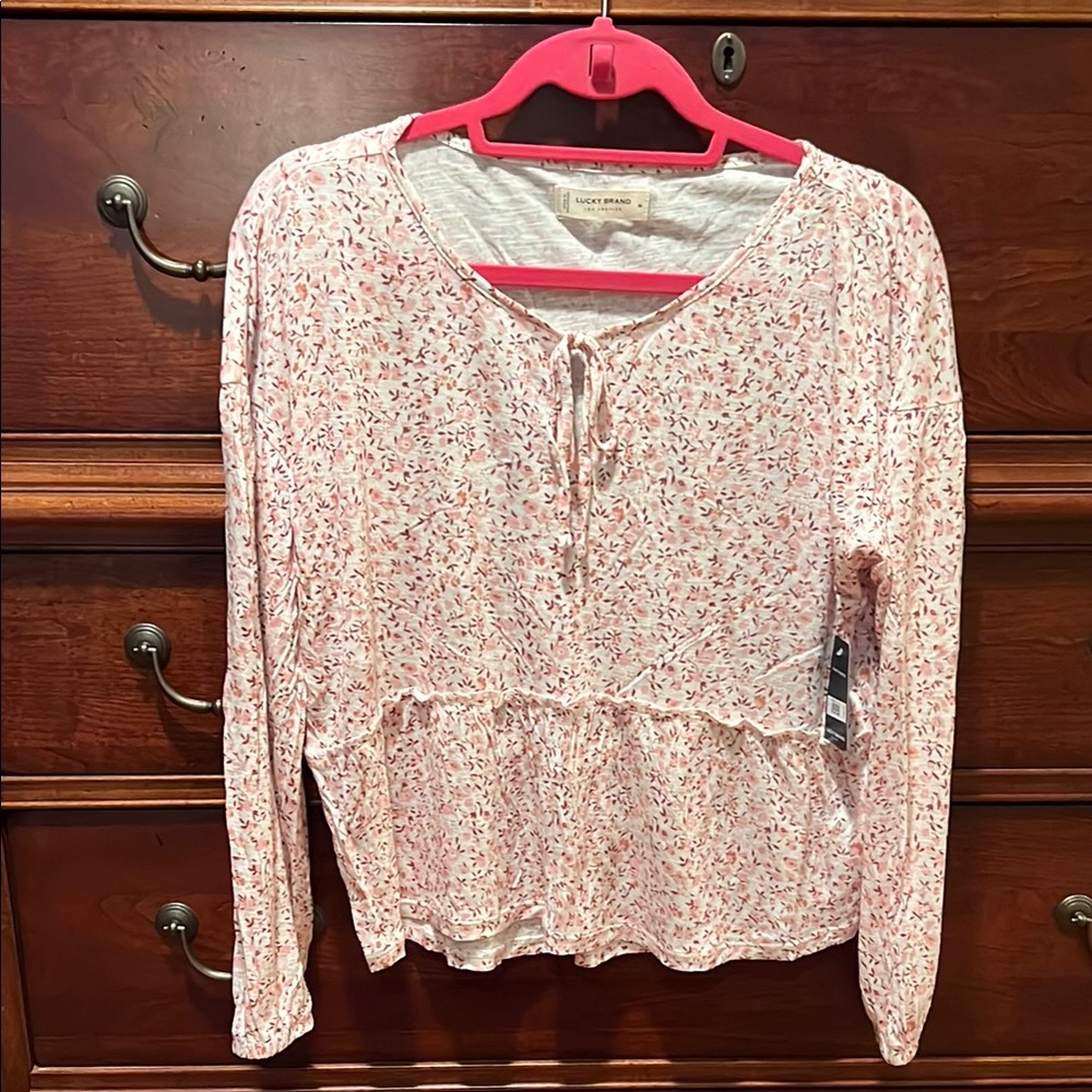 Floral Pink Women's Top